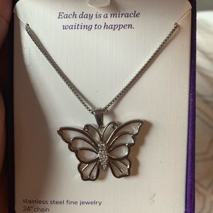 Butterfly necklace